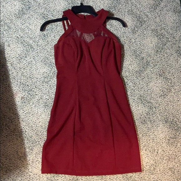 red homecoming dress *size 5* - Picture 1 of 4